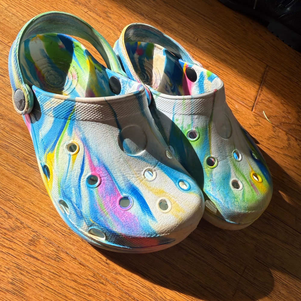 Kids croc inspired sandal